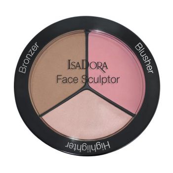 Paleta pentru Conturul Fetei - Face Sculptor Isadora 18 g, nuanta 02 Cool Pink de firma original