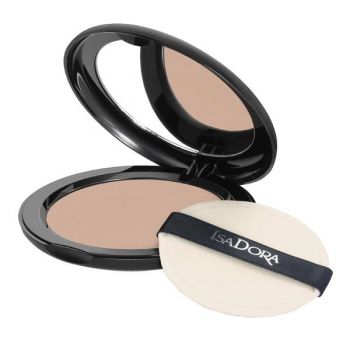 Pudra Compacta Matifianta - Anti-Shine Mattifying Powder Isadora 10 g, nuanta 32 Matte Mocca