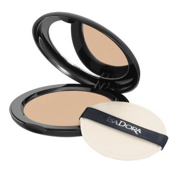 Pudra Compacta Matifianta - Anti-Shine Mattifying Powder Isadora 10 g, nuanta 33 Matte Caramel de firma original