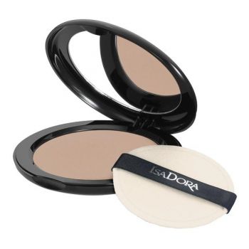 Pudra Compacta - Velvet Touch Compact Powder Isadora 10 g, nuanta 15 Medium Beige Mist la reducere