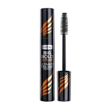 Rimel pentru Volum si Alungire - Big Bold Extreme Isadora 14 ml, nuanta 15 Extreme Black