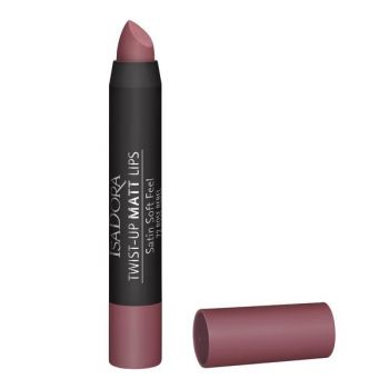 Ruj de Buze Mat - Twist-Up Matt Lips Isadora, nuanta 72 Rose Rebel la reducere