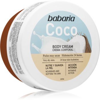 Babaria Coconut crema de corp pentru piele foarte uscata Babaria Coconut crema de corp pentru piele foarte uscata