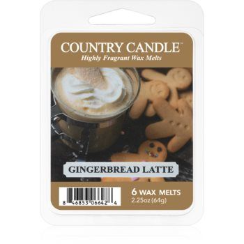Country Candle Gingerbread Latte ceară pentru aromatizator
