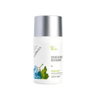 Crema regeneranta de noapte, cu squalan vegetal, Viorica Vie, 50 ml ieftina