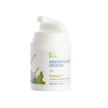 Crema revitalizanta contur ochi, cu Vitamina C 1.5%, Viorica Vie, 30 ml