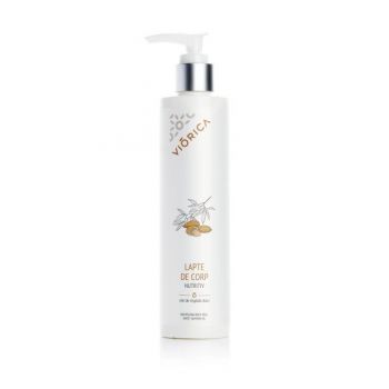 Lapte de corp Nutritiv, cu ulei de migdale dulci, Viorica, 250 ml Lapte de corp Nutritiv, cu ulei de migdale dulci, Viorica, 250 ml