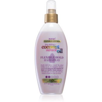 OGX Coconut Miracle Oil fixativ pentru păr, cu fixare ușoară fara aerosoli ieftin