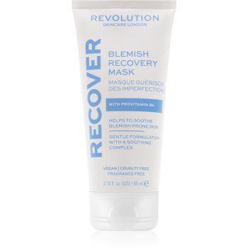 Revolution Skincare Blemish Recover mască de noapte pentru reînnoirea pielii pentru ten acneic