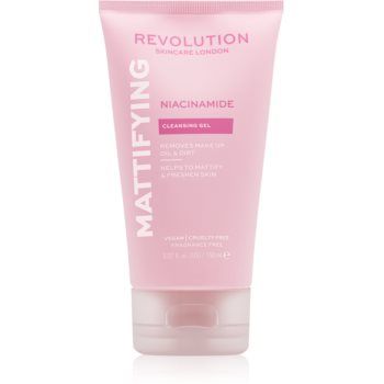 Revolution Skincare Niacinamide Mattify gel matifiant  de curatare