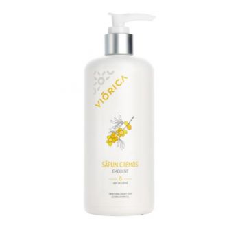 Sapun cremos Emolient, cu ulei de catina, Viorica, 400 ml