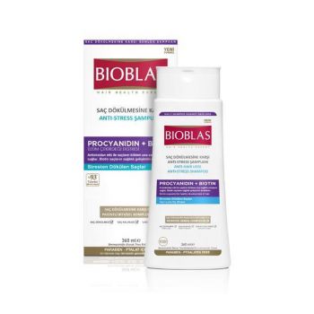 Șampon anticădere Bioblas procianidina anti stress, 360 ml