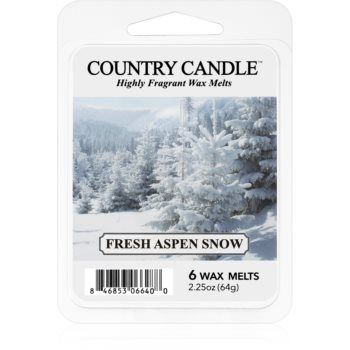 Country Candle Fresh Aspen Snow ceară pentru aromatizator