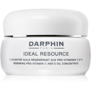Darphin Ideal Resource Renewing Pro-Vitamin C and E Oil Concentrate Concentrat iluminator cu vitamine C si E