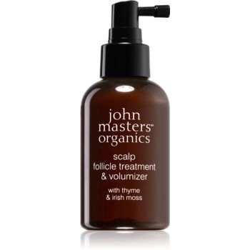 John Masters Organics Scalp Follicle Treatment & Volumizer Spray pentru o crestere sanatoasa a parului inca de la radacini