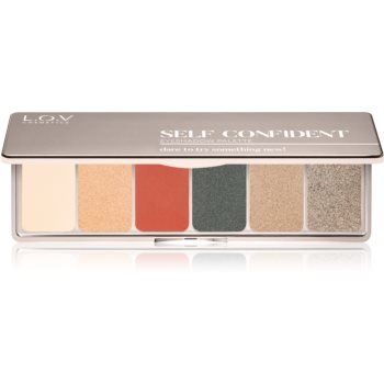 L.O.V. Eyeshadow Palette paletă cu farduri de ochi