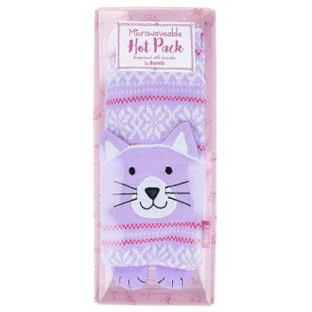 Saculet incalzit aromat pentru gat, Clarissa the Cat, Bomb Cosmetic 950 g de firma original