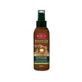 Ulei de păr cu argan Bioblas Botanic Oils, 100 ml