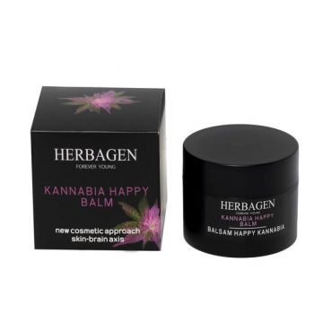 Balsam Kannabia Happy cu Celule Stem din Seminte de Canabis Herbagen, 50 g ieftin