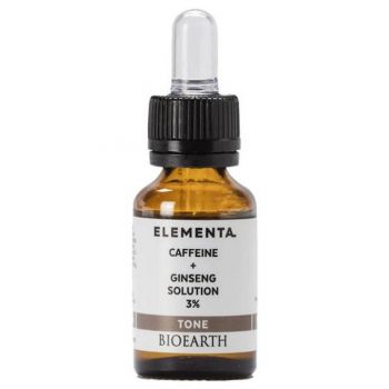 Cafeina si Ginseng Beauty Booster Elementa Bioearth, 15 ml ieftin