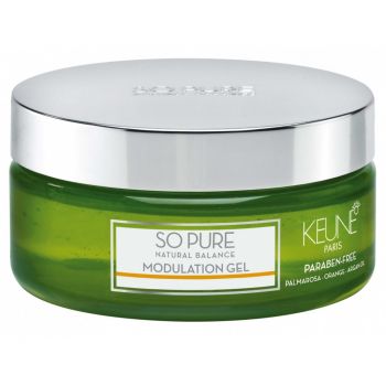 Gel de modelare cu fixare puternica  Keune So Pure Modulation Gel 200 ml