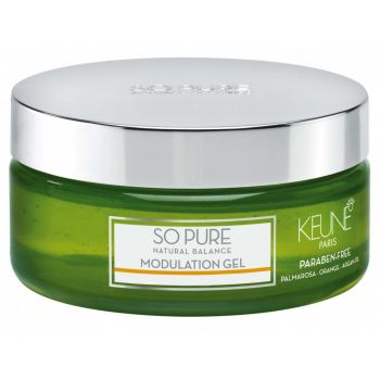 Gel de modelare cu fixare puternica Keune So Pure Modulation Gel 200 ml