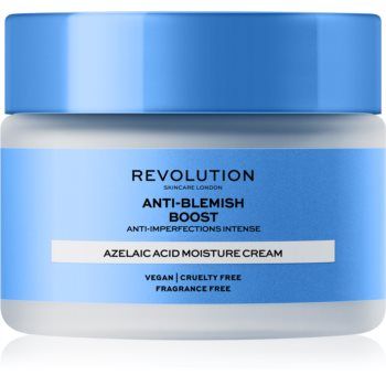 Revolution Skincare Boost Anti Blemish Azelaic Acid crema calmanta si hidratanta pentru piele cu hiperpigmentare