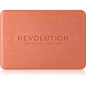 Revolution Skincare Pink Clay sapun pentru curatarea fetei cu argila