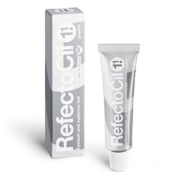 Vopsea pentru gene și sprâncene gri, 1.1 Refectocil, 15 ml