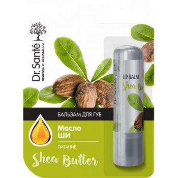 Balsam Regenerant pentru Buze cu Unt de Shea Dr. Sante, 3.6 g