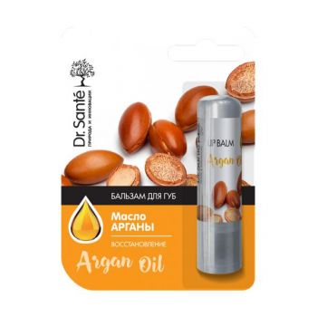 Balsam Regenerant pentru Buze cu Ulei de Argan Dr. Sante, 3.6 g