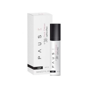 Crema de noapte, 30+ Pause, Zaffiro Effect, Barwa Cosmetics, 50 ml