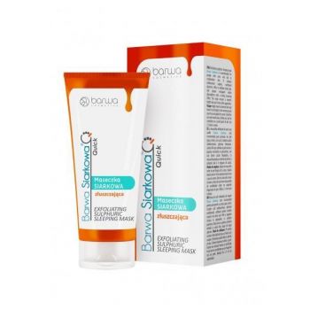 Masca faciala exfolianta cu sulf, Barwa Cosmetics, 40 ml Masca faciala exfolianta cu sulf, Barwa Cosmetics, 40 ml