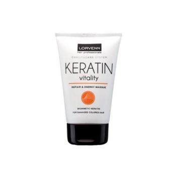 Masca pentru par degradat Lorvenn Keratin vitality 100 ml