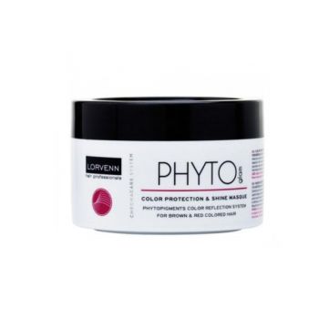 Masca pentru par vopsit Lorvenn Phyto glam color shine & care 500 ml