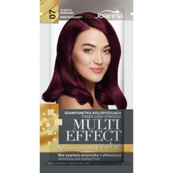 Sampon nuanțator fără amoniac Joanna Multi Effect 07 burgund intens, 35ml ieftin