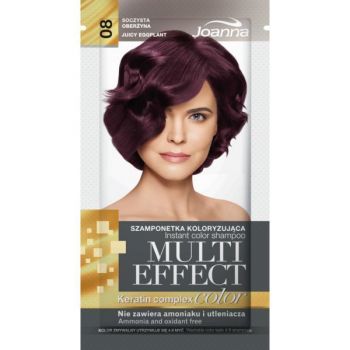 Sampon nuanțator fără amoniac Joanna Multi Effect 08 vânătă coaptă, 35ml ieftin