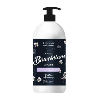 Sapun lichid cu ulei din seminte de bumbac, Barwa Cosmetics, 500 ml