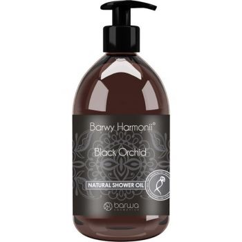 Ulei natural de dus cu orhidee neagra, Harmony, Barwa Cosmetics, 440 ml ieftin