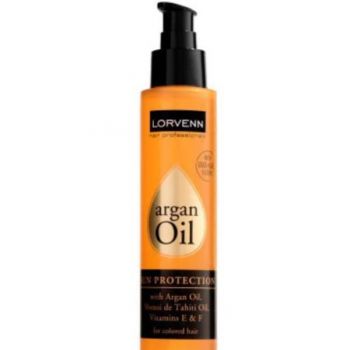 Ulei tratament pentru par Lorvenn Argan Oil Sun Protection 120 ml