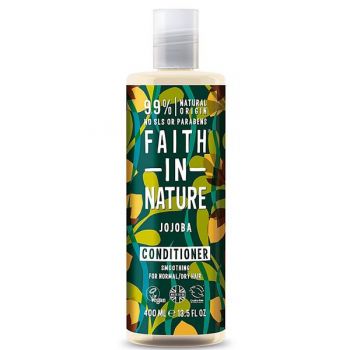 Balsam Calmant cu Jojoba pentru Par Normal si Deteriorat Faith in Nature, 400 ml ieftin