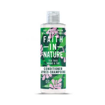 Balsam Natural Purifiant cu Tea Tree pentru Par Gras cu Matreata Faith in Nature, 400 ml de firma original