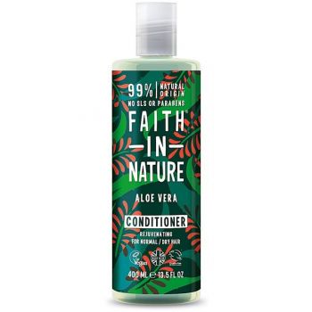 Balsam Nutritiv cu Aloe Vera pentru Par Normal si Uscat Faith in Nature, 400 ml ieftin