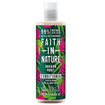 Balsam Revitalizant cu Fructul Dragonului pentru Toate Tipurile de Par Faith in Nature, 400 ml