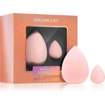 BrushArt Make-up Sponge Set Mini me - Nude burete pentru machiaj MINI ME - NUDE de firma original