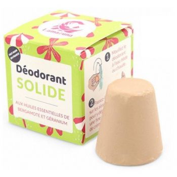 Deodorant Solid pentru Piele Normala Bergamota Zero Waste Lamazuna, 30 g ieftin