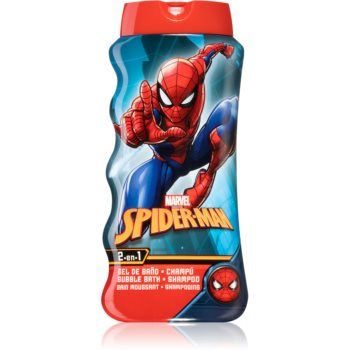 Marvel Spiderman Bubble Bath and Shampoo gel de dus si baie pentru copii