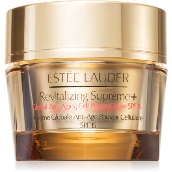 Estée Lauder Revitalizing Supreme+ Global Anti-Aging Cell Power Creme SPF 15 crema anti-rid cu extract de Moringa SPF 15