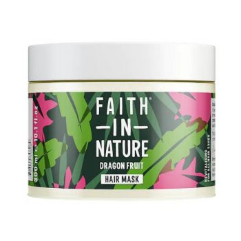 Masca Revitalizanta cu Fructul Dragonului pentru Toate Tipurile de Par Faith in Nature, 300 ml la reducere