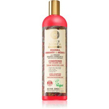 Natura Siberica Krasnika, Amaranth & Arginine balsam hranitor pentru păr vopsit